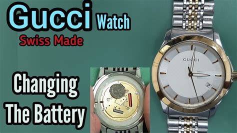 gucci watches for women repair